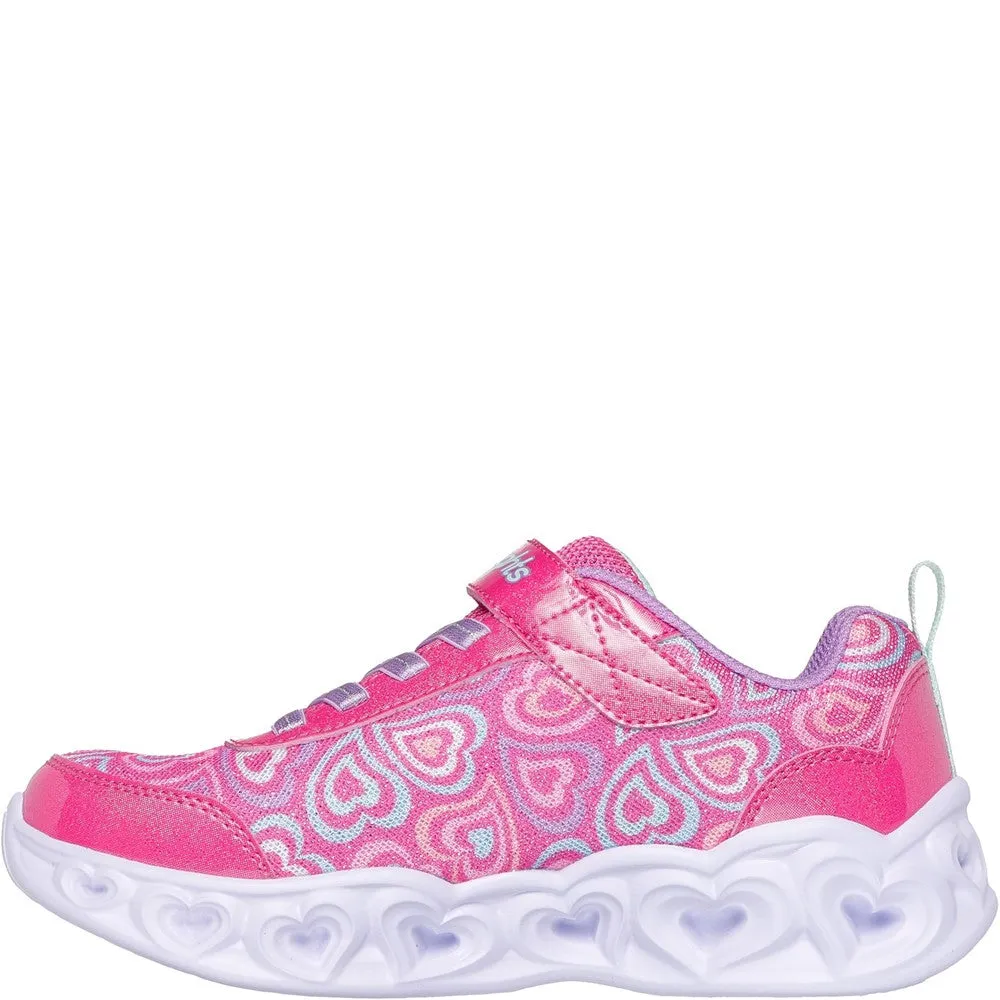 Skechers Heart Lights Boogie Love Trainers