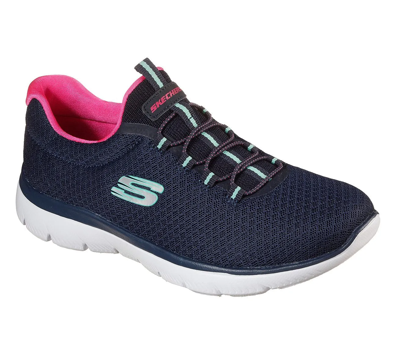 Skechers Summits 12980 Walking-Sneakers für Damen in weiter Passform