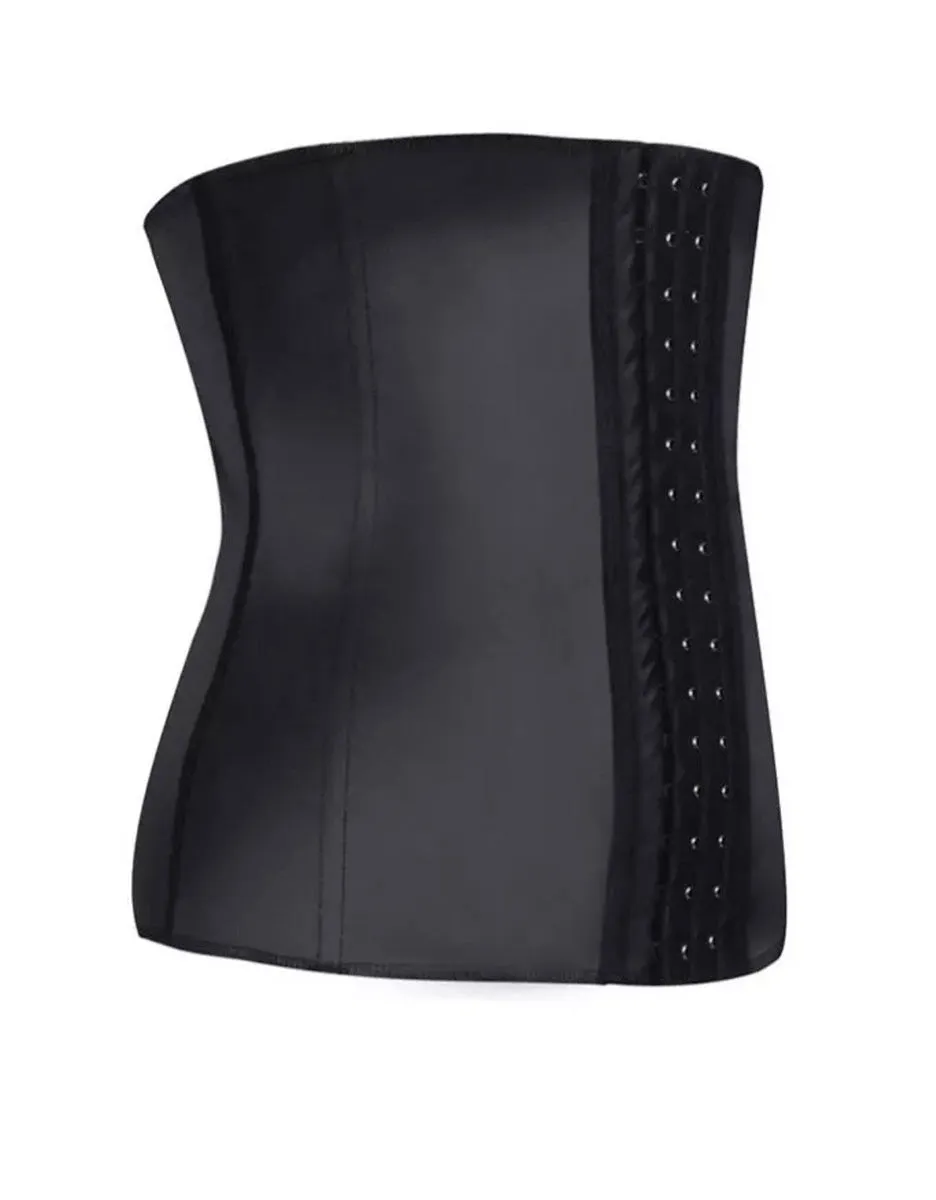 Sport Latex Waist Trainer - Classic Black
