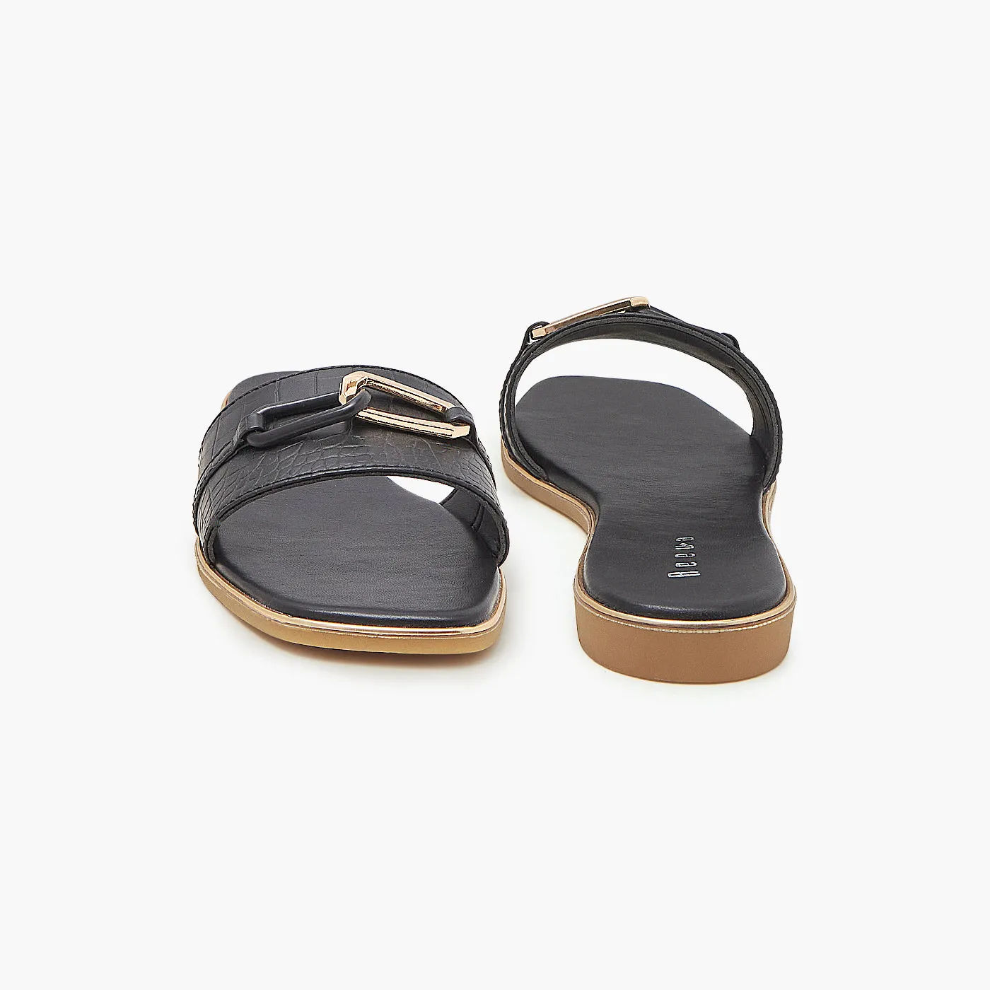 Suave Textured Chappal