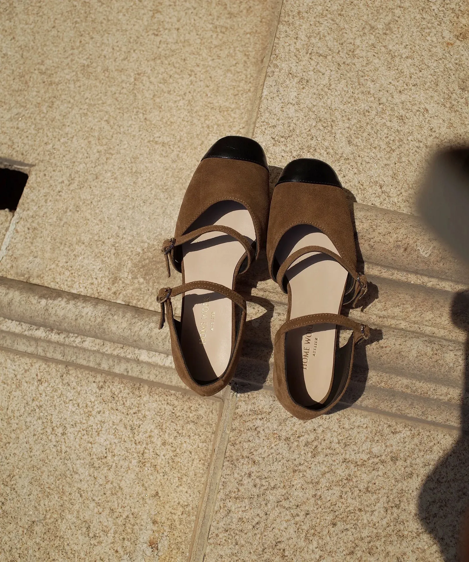 Suede Mary Jane Shoes