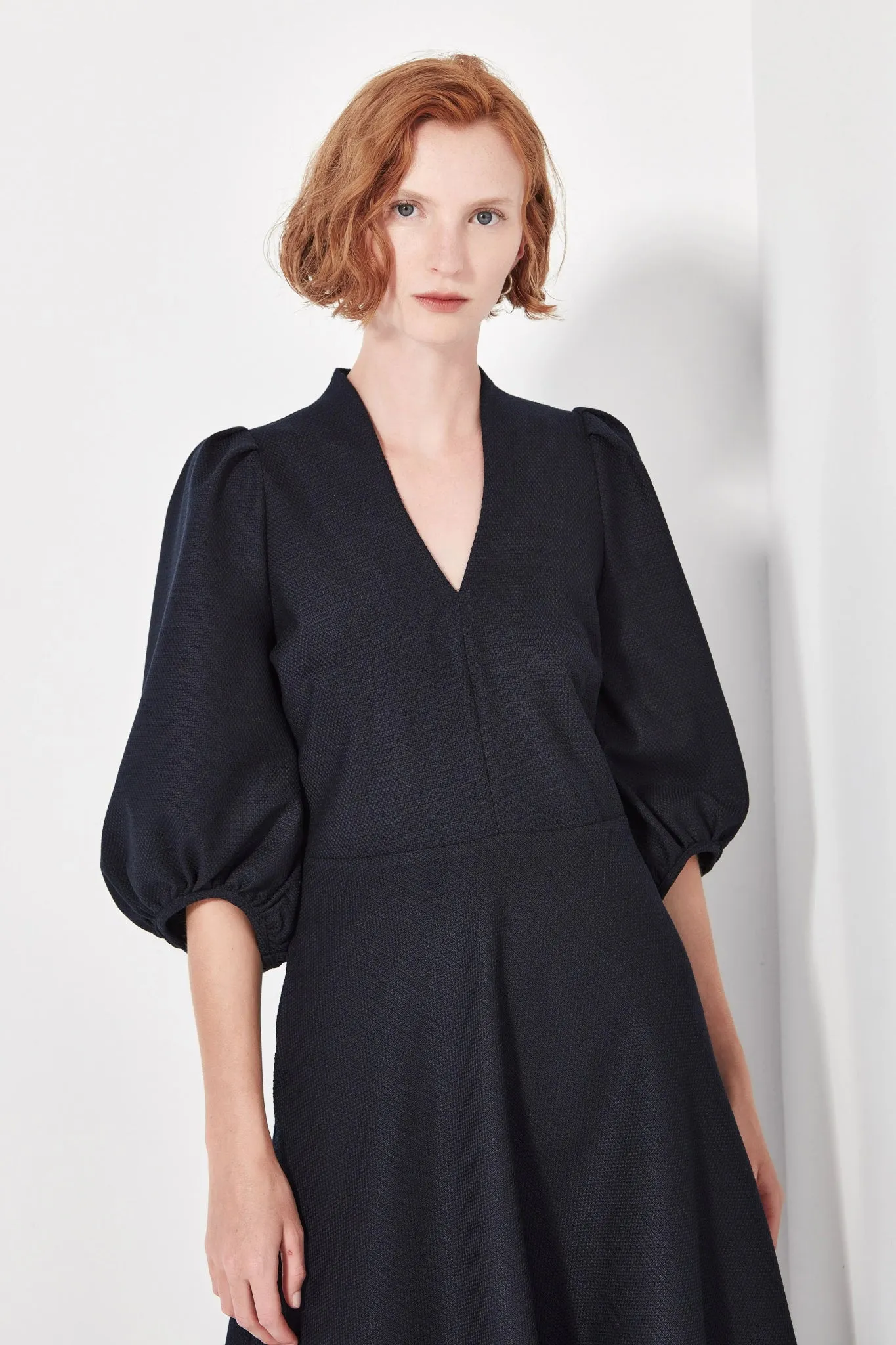 Swinton Dress | Navy