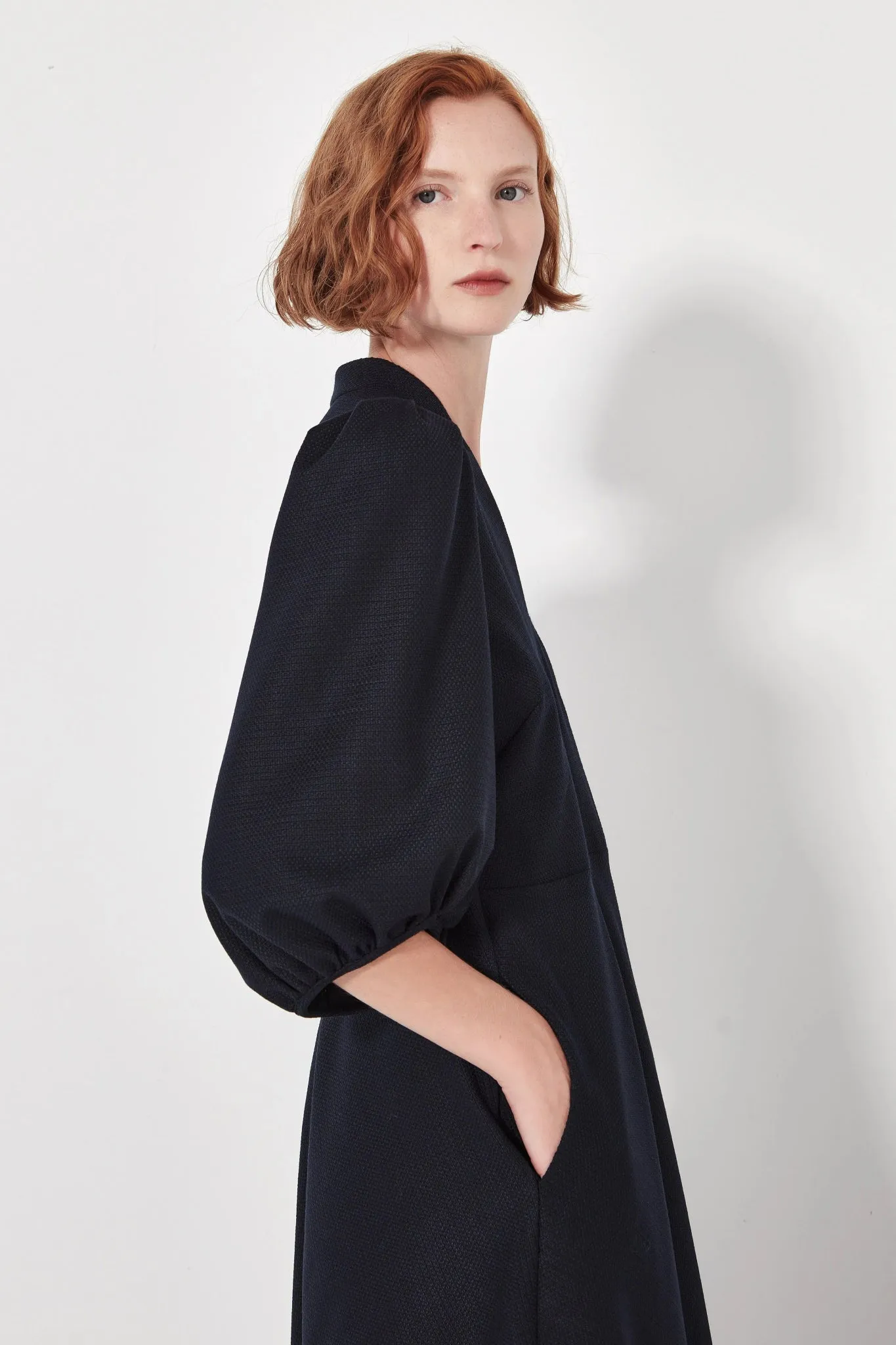 Swinton Dress | Navy