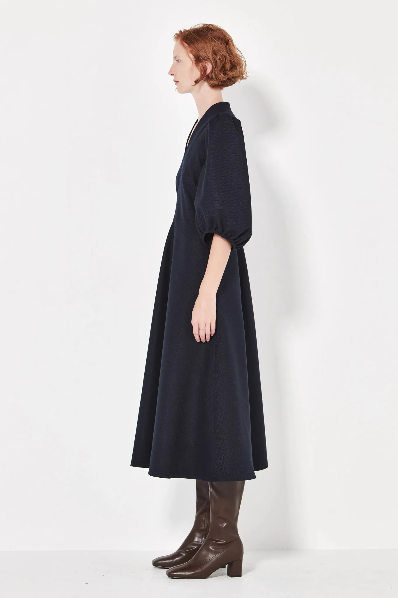 Swinton Dress | Navy