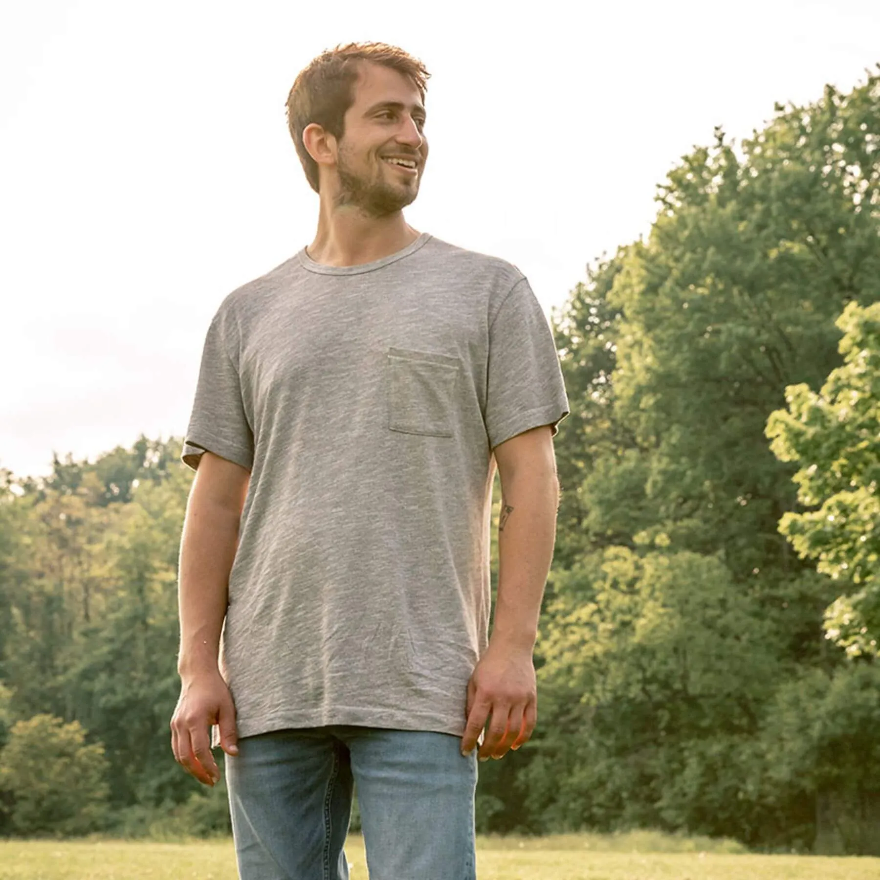 The Airspun Pocket Tee