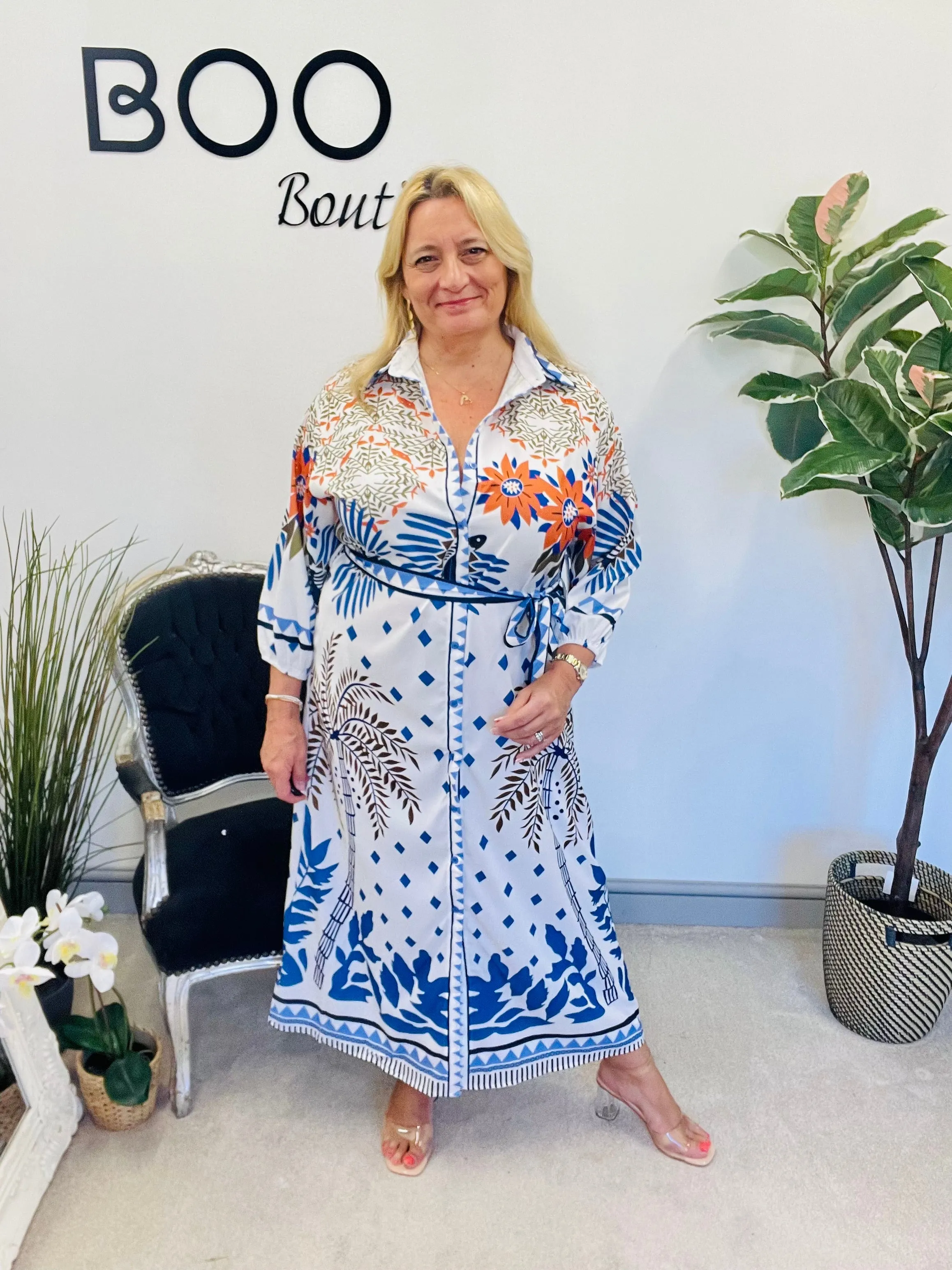 The HETTY shirt maxi dress
