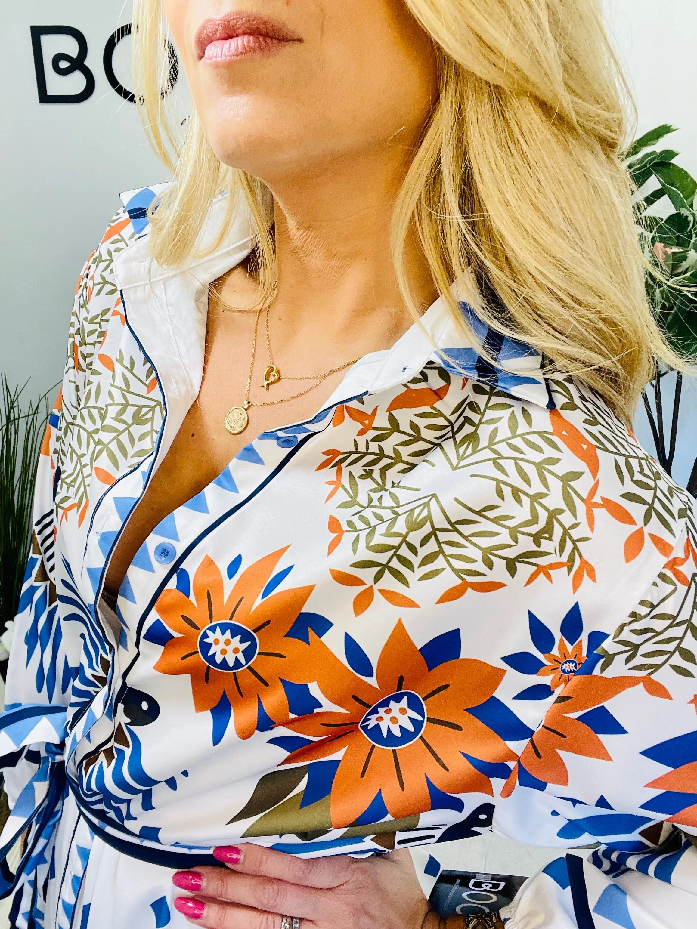 The HETTY shirt maxi dress