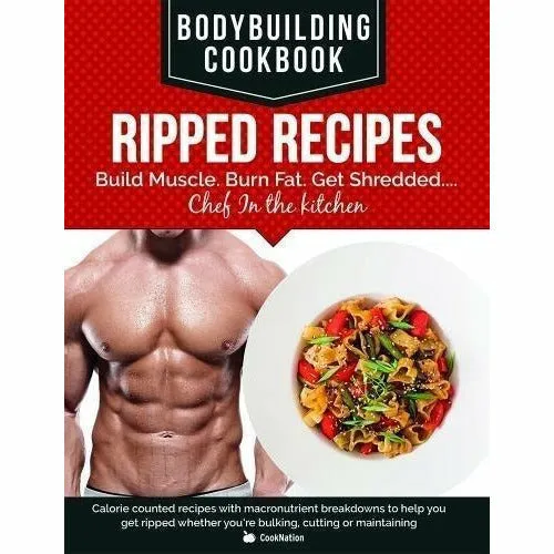 The Shredded Chef, Your Ultimate, The World, Bodybuilding 4 Books Collection Set