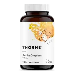 Thorne Research - Bacillus Coagulans - Un suplemento probiótico único y estable para promover la salud de la IG - 60 cápsulas, SF758, 1
