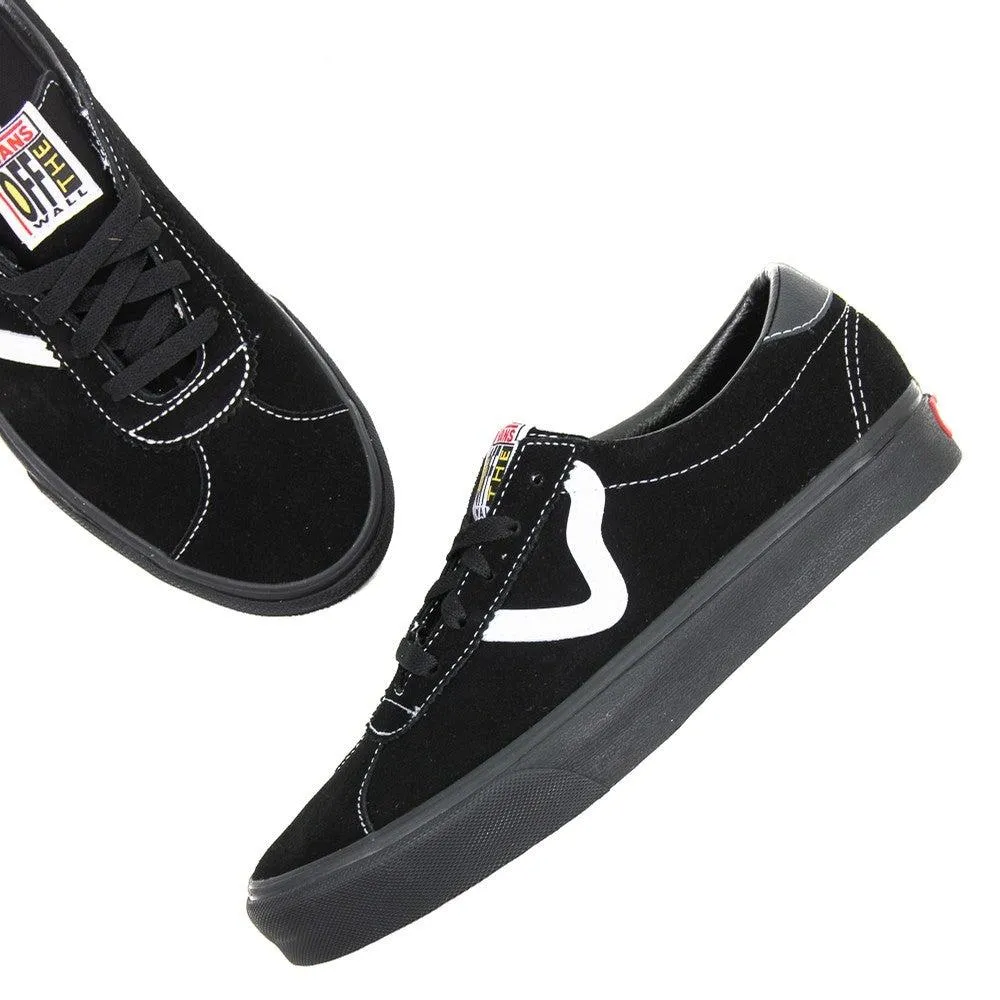 Vans Sport Black Grey White Sneaker Shoe Trainer
