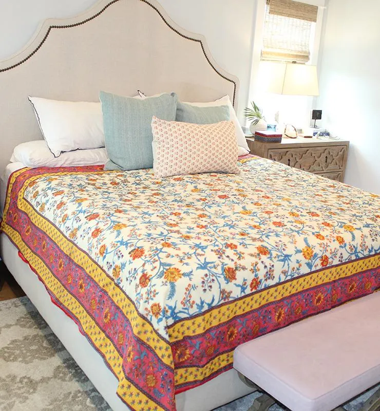 Vibrant Floral Dohar