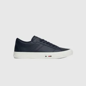 Vulc Street Leather Sneaker - Navy