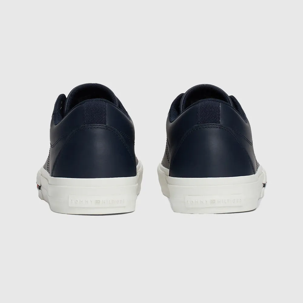 Vulc Street Leather Sneaker - Navy