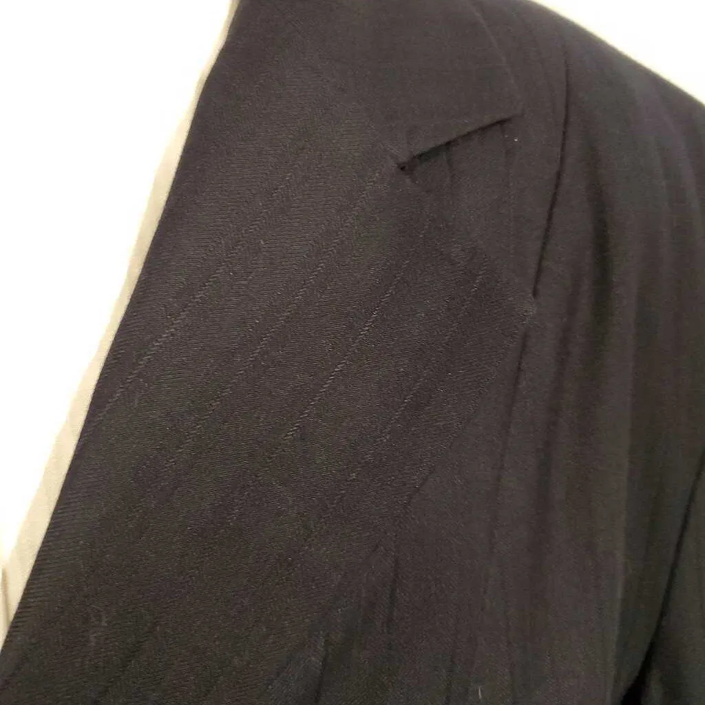 Wellington Navy Striped Hunt Coat 4R