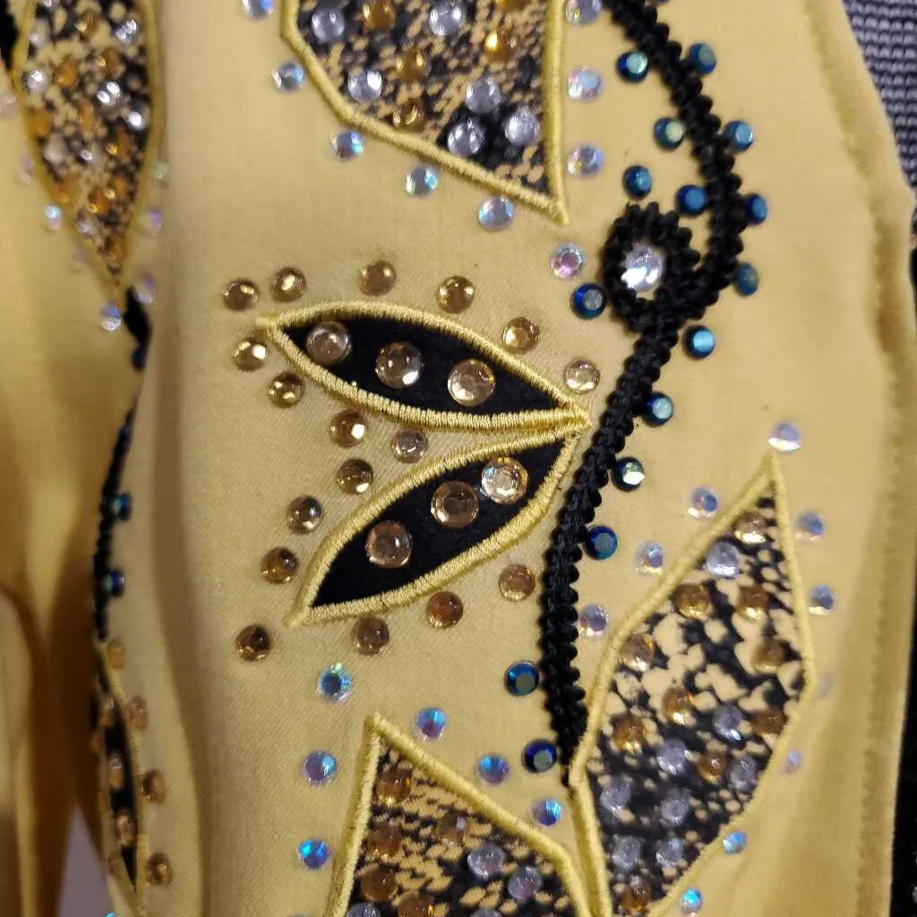 Western Collections Yellow W/ Rhinestones
