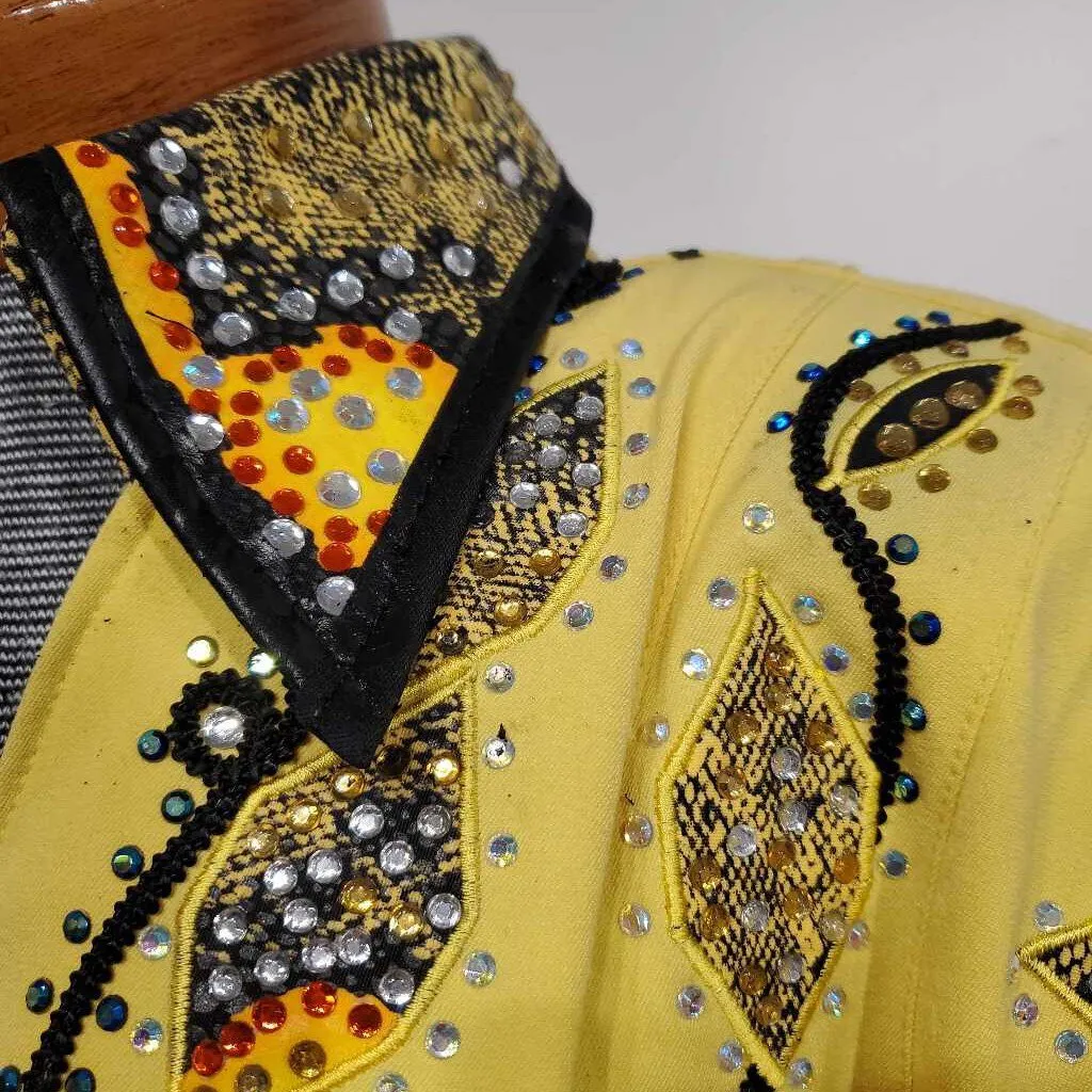 Western Collections Yellow W/ Rhinestones