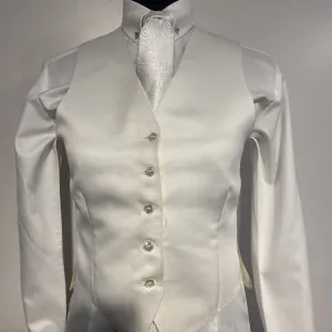 White Consignment Vest