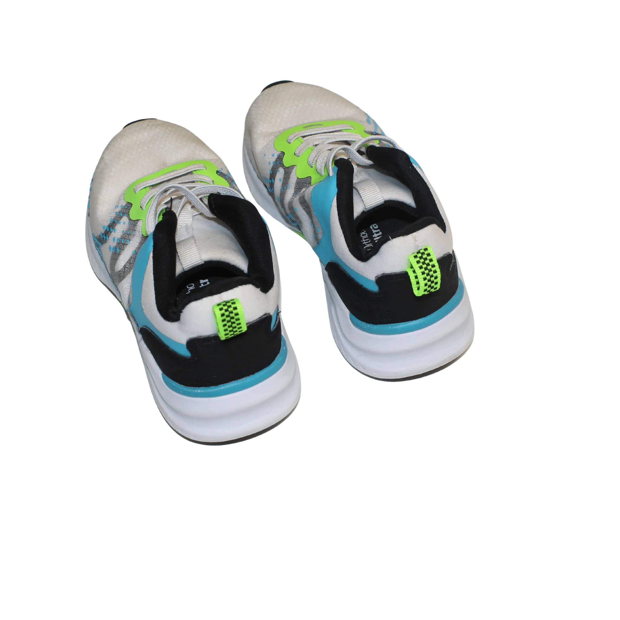 White Detailed Elasticated Lace Trainers