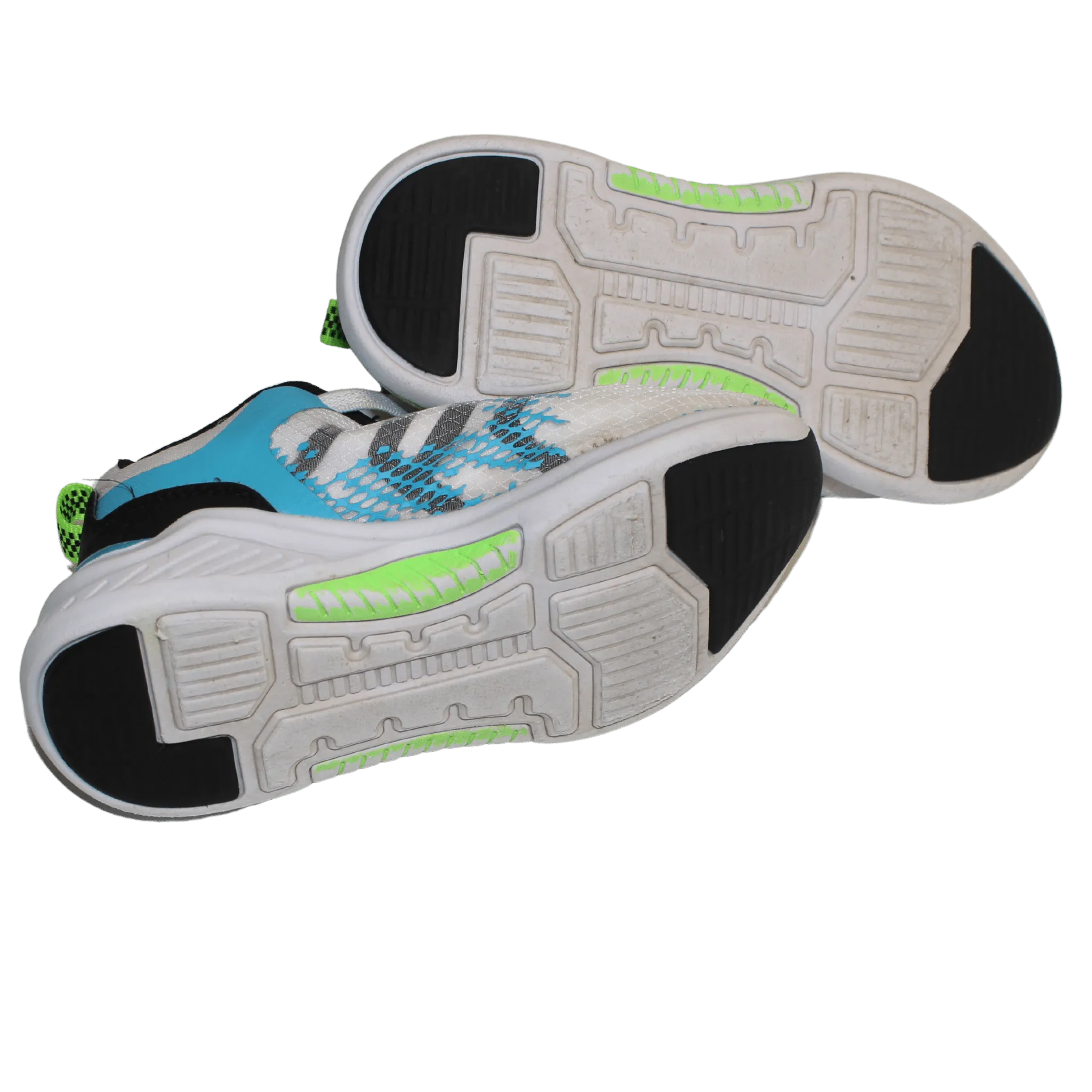 White Detailed Elasticated Lace Trainers