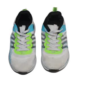 White Detailed Elasticated Lace Trainers