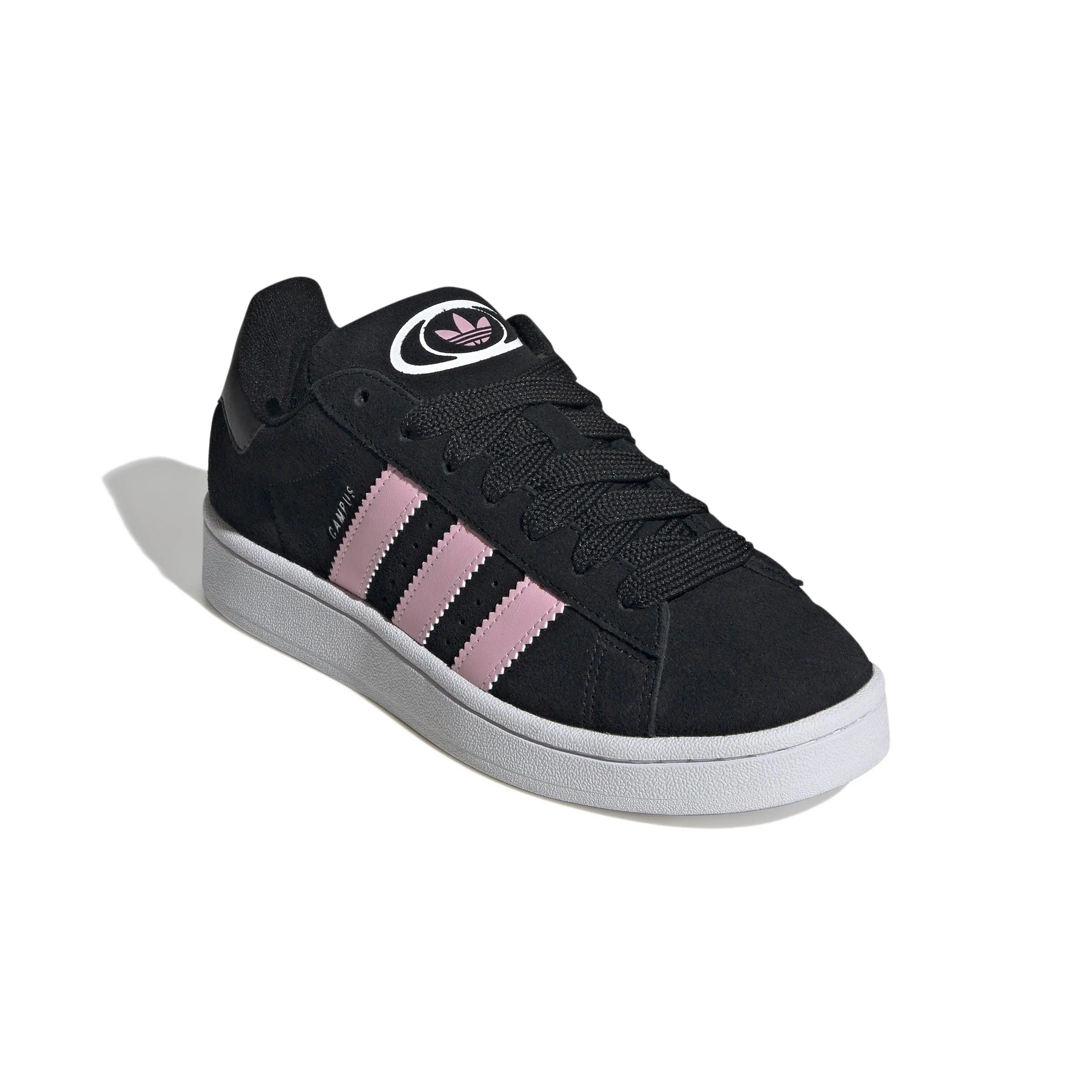 Wmns Campus 00s 'Core Black True Pink'