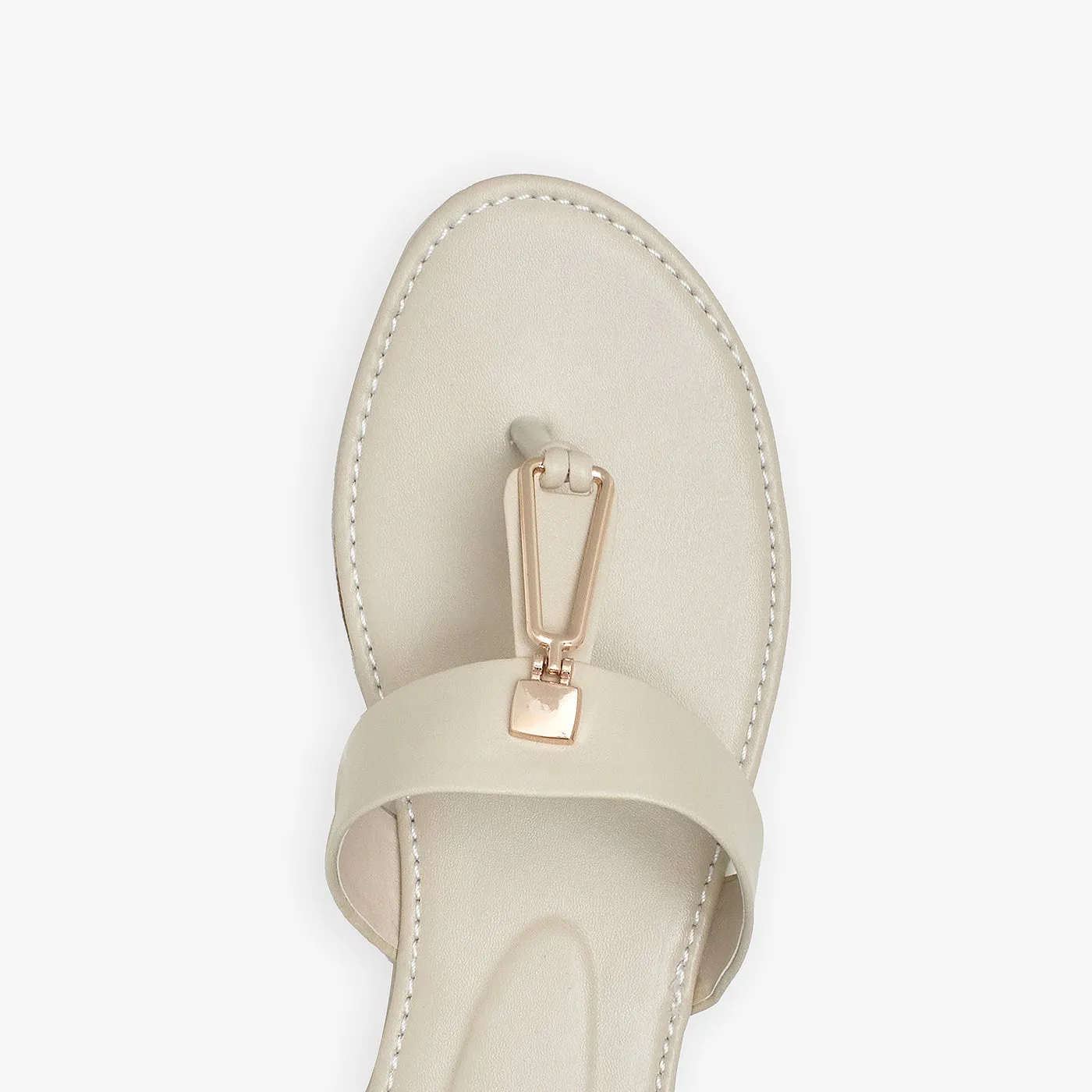 Women's Buckle Style Flats
