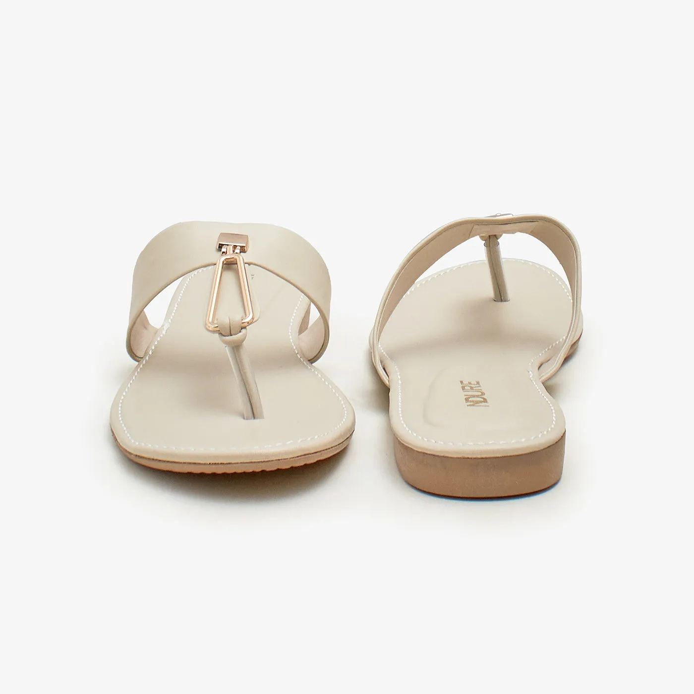 Women's Buckle Style Flats