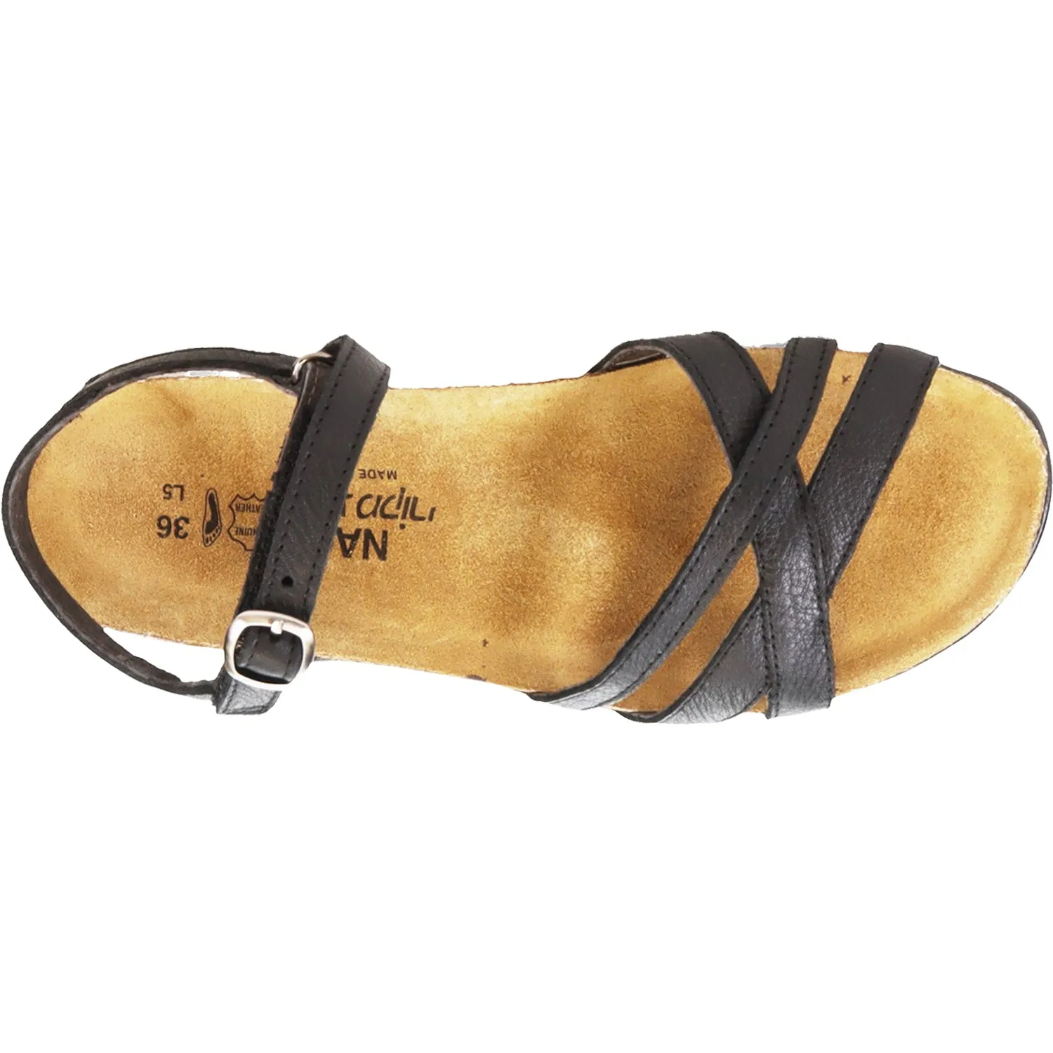 Women's Naot Patricia Soft Black Leather