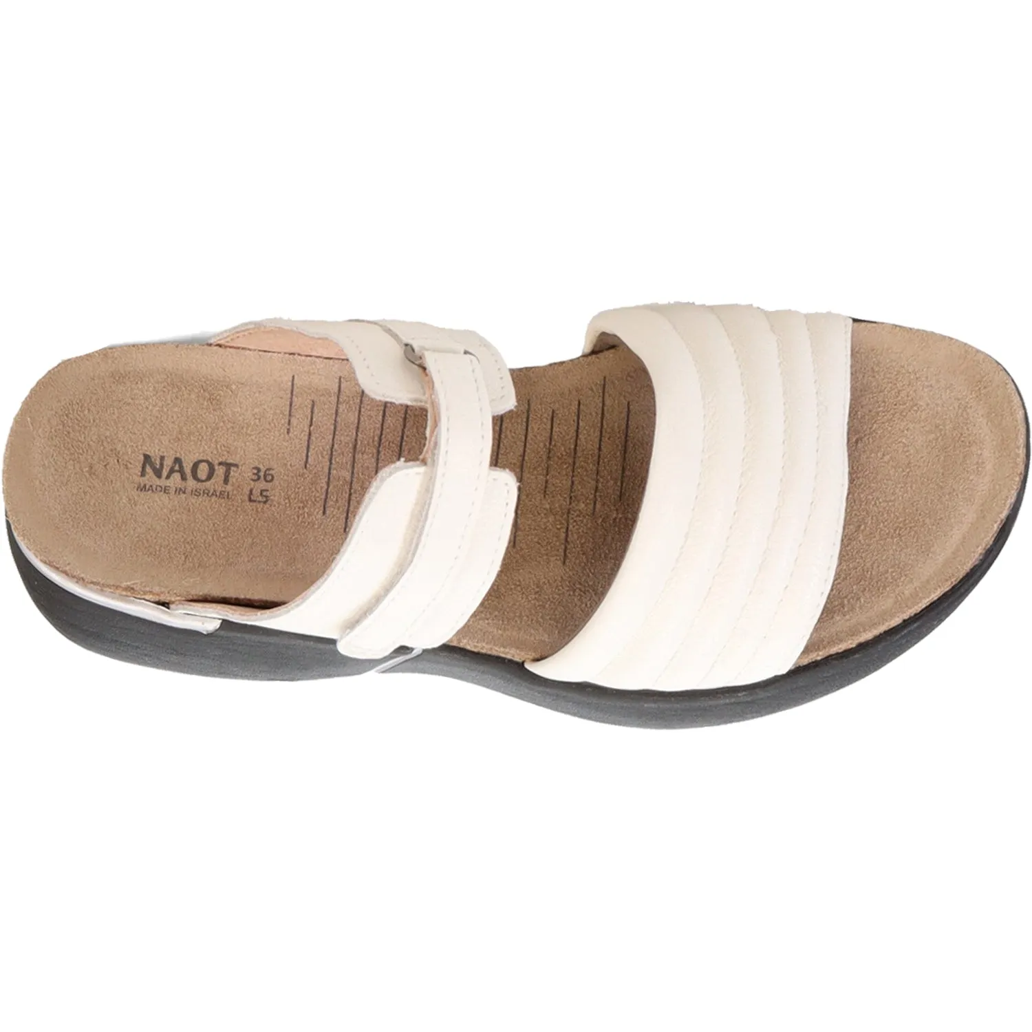 Women's Naot Vesta Soft White Leather