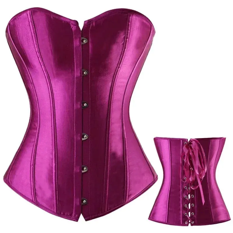 XL Sexy Slimming Corsets Waist Trainer Body Shaper Fajas Gothic Corset Lace Up Boned Corselete Shapewear Women Clothes Plus Size