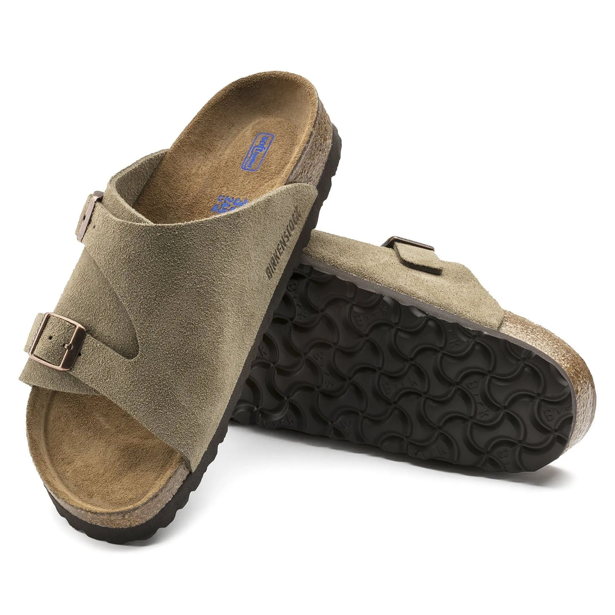 Zurich Soft Footbed Suede Leather