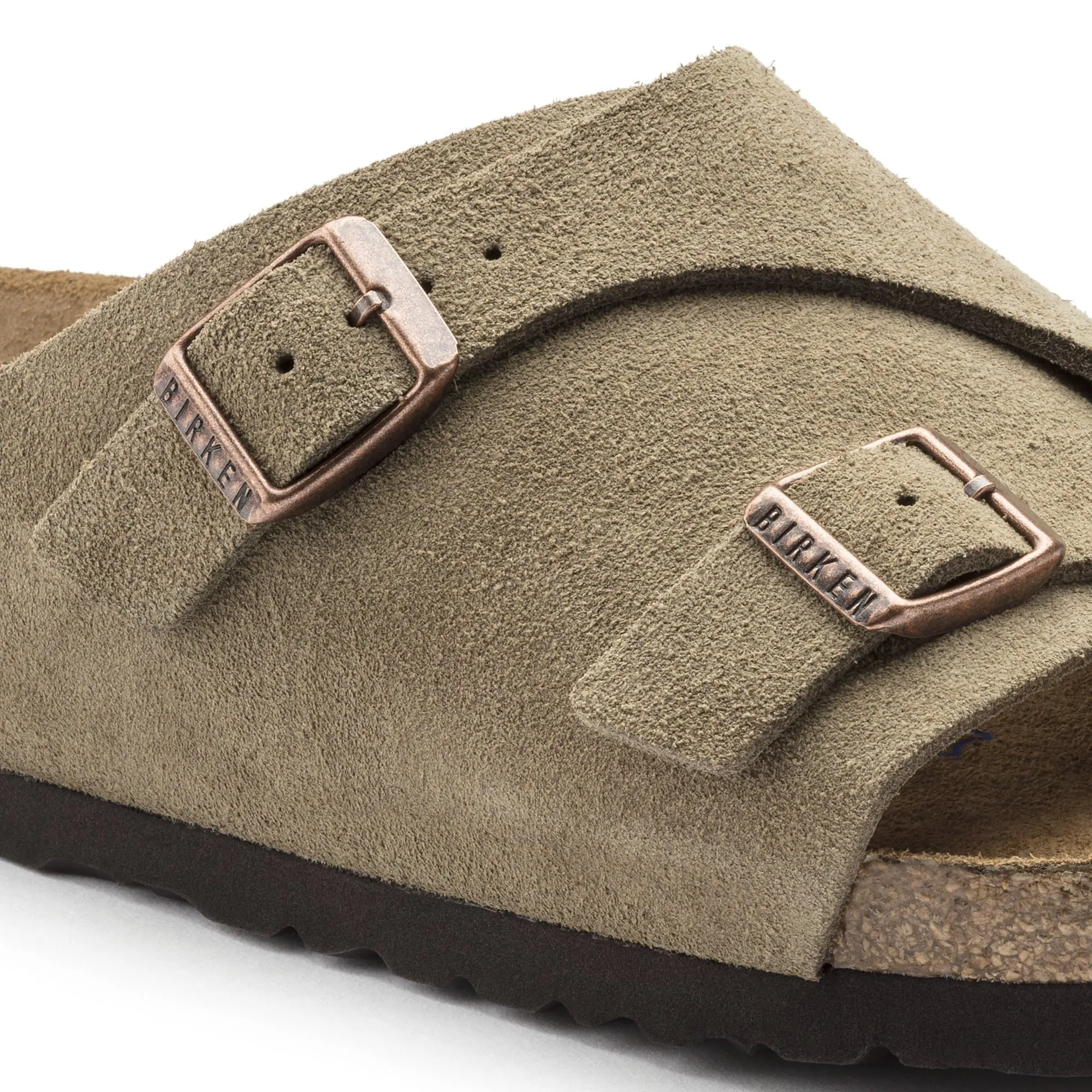 Zurich Soft Footbed Suede Leather