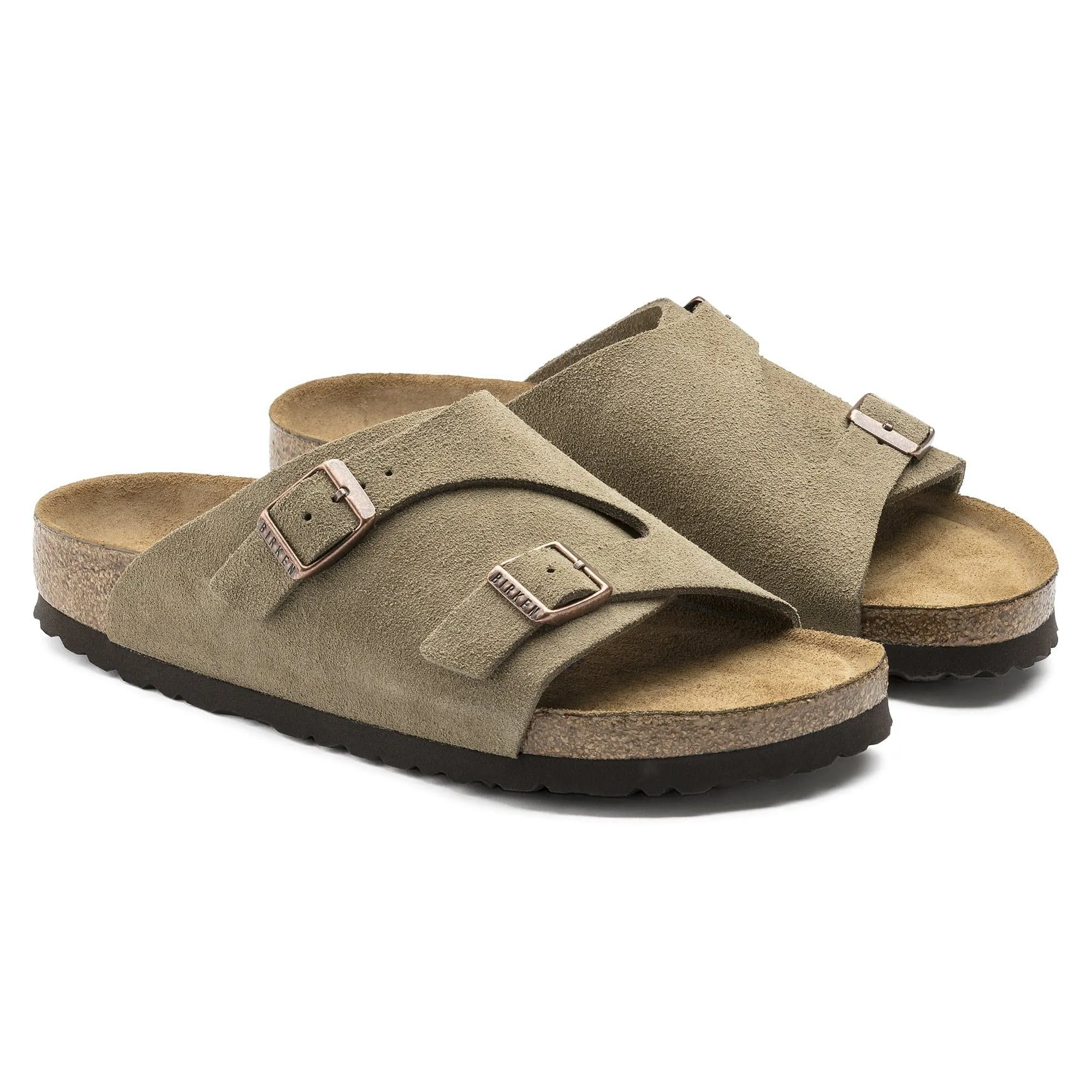 Zurich Soft Footbed Suede Leather